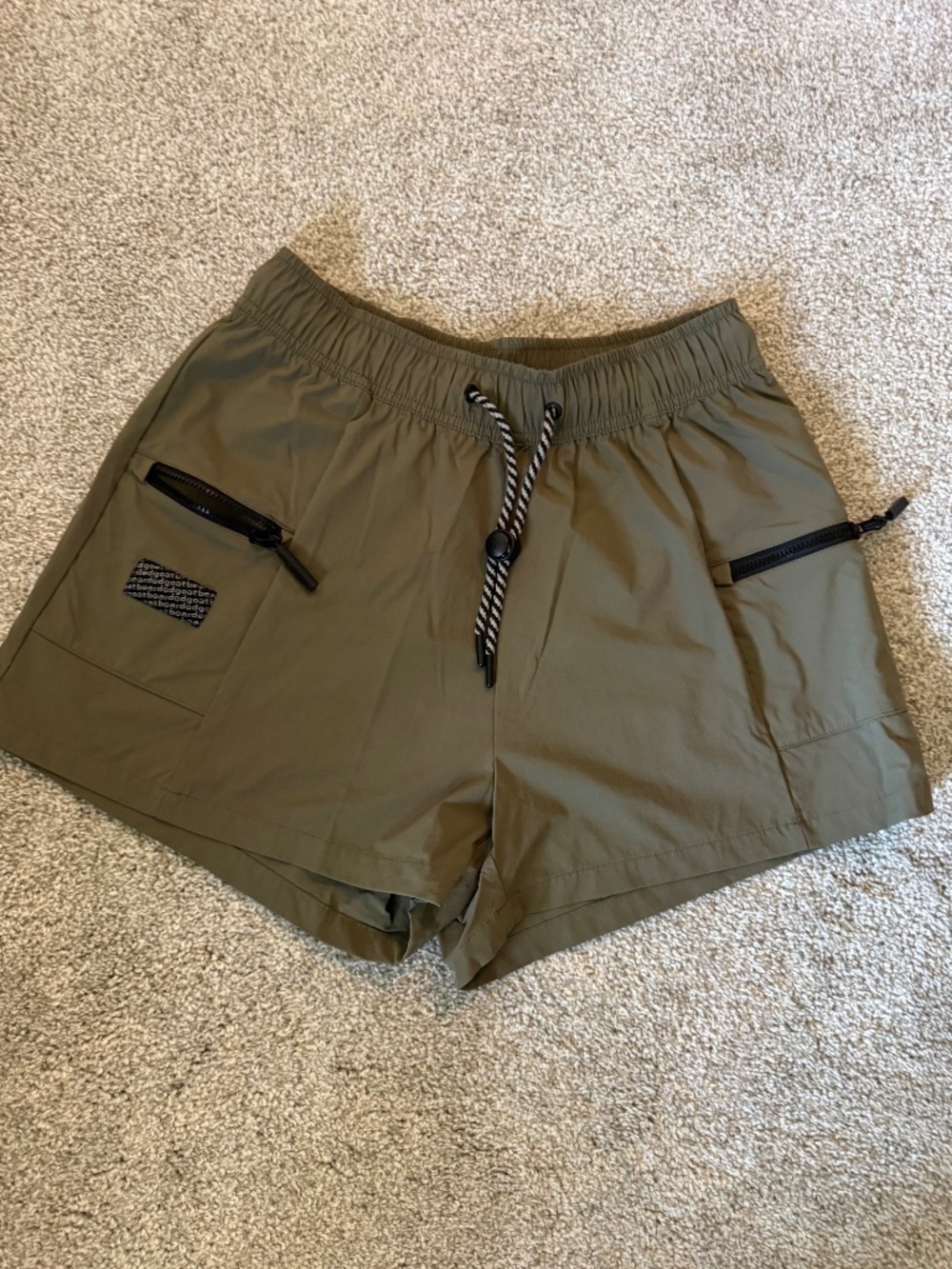 Bearded Goat womens summit shorts with draw string